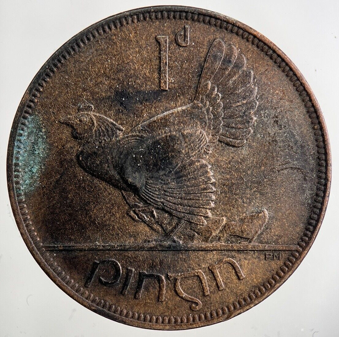 1928 Irish One Penny Coin | Fine Collectable Grade