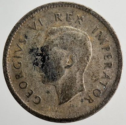 1937 South Africa Threepence Coin | Fine Collectable Grade | a6510