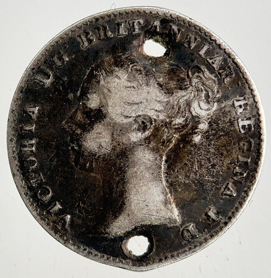 1860 Victoria Threepence Silver Coin | Fine Collectable Grade
