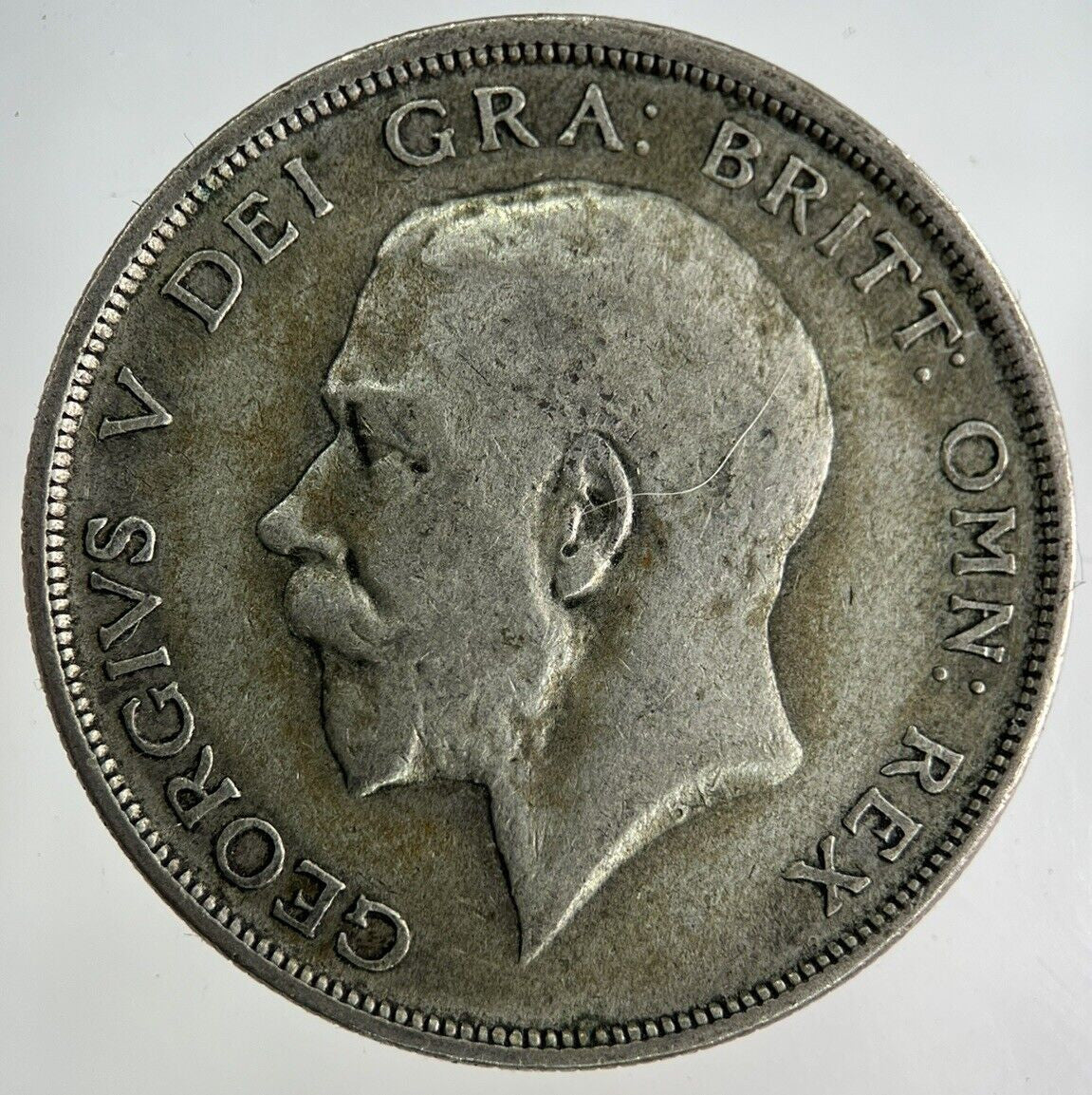 1920 George V Half - Crown Silver Coin | Fine Collectable Grade
