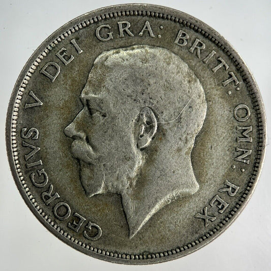 1920 George V Half - Crown Silver Coin | Fine Collectable Grade