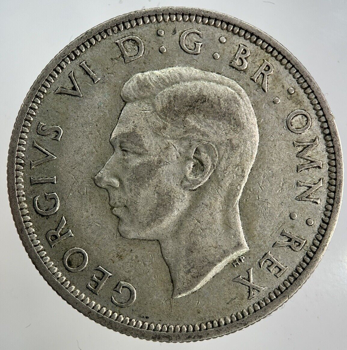 1940 George VI Half - Crown Silver Coin | Fine Collectable Grade