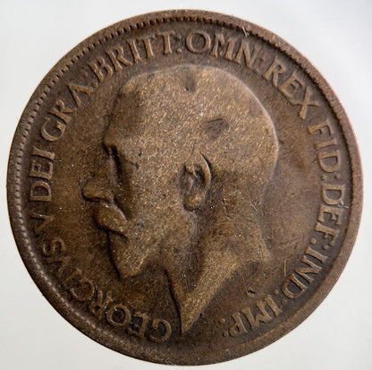 1917 George V Half - Penny Coin | Collectable Grade