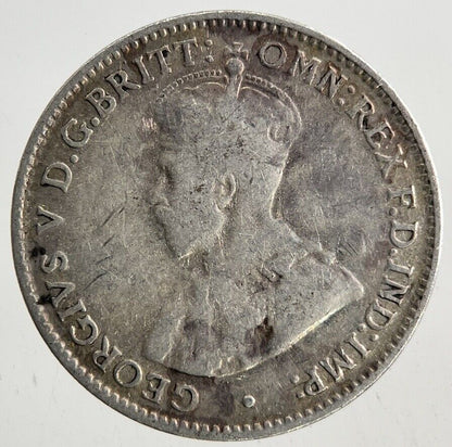 1927 Australia Threepence Silver Coin | Fine Collectable Grade