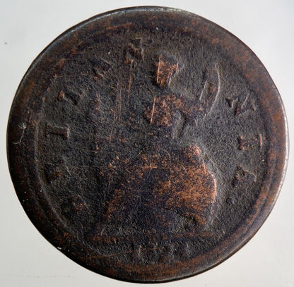 1724 George I 1st Half - Penny Coin | Collectable Grade