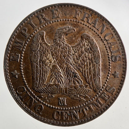 1855 France 5 Centimes Coin | Very High Grade