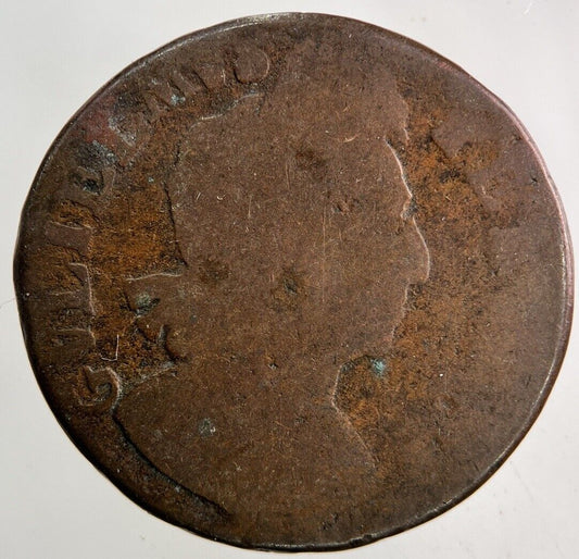 1699 William III 3rd Half - Penny Coin | Collectable Grade