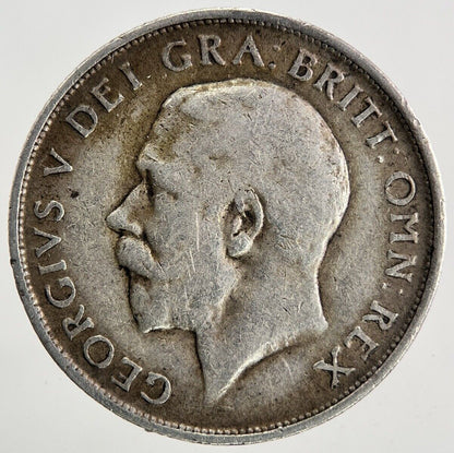 1914 George V One Shilling Silver Coin | Fine Collectable Grade