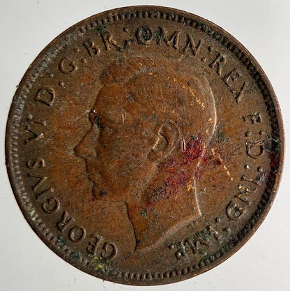 1944 George VI Wren Farthing Coin | Fine Collectable Grade
