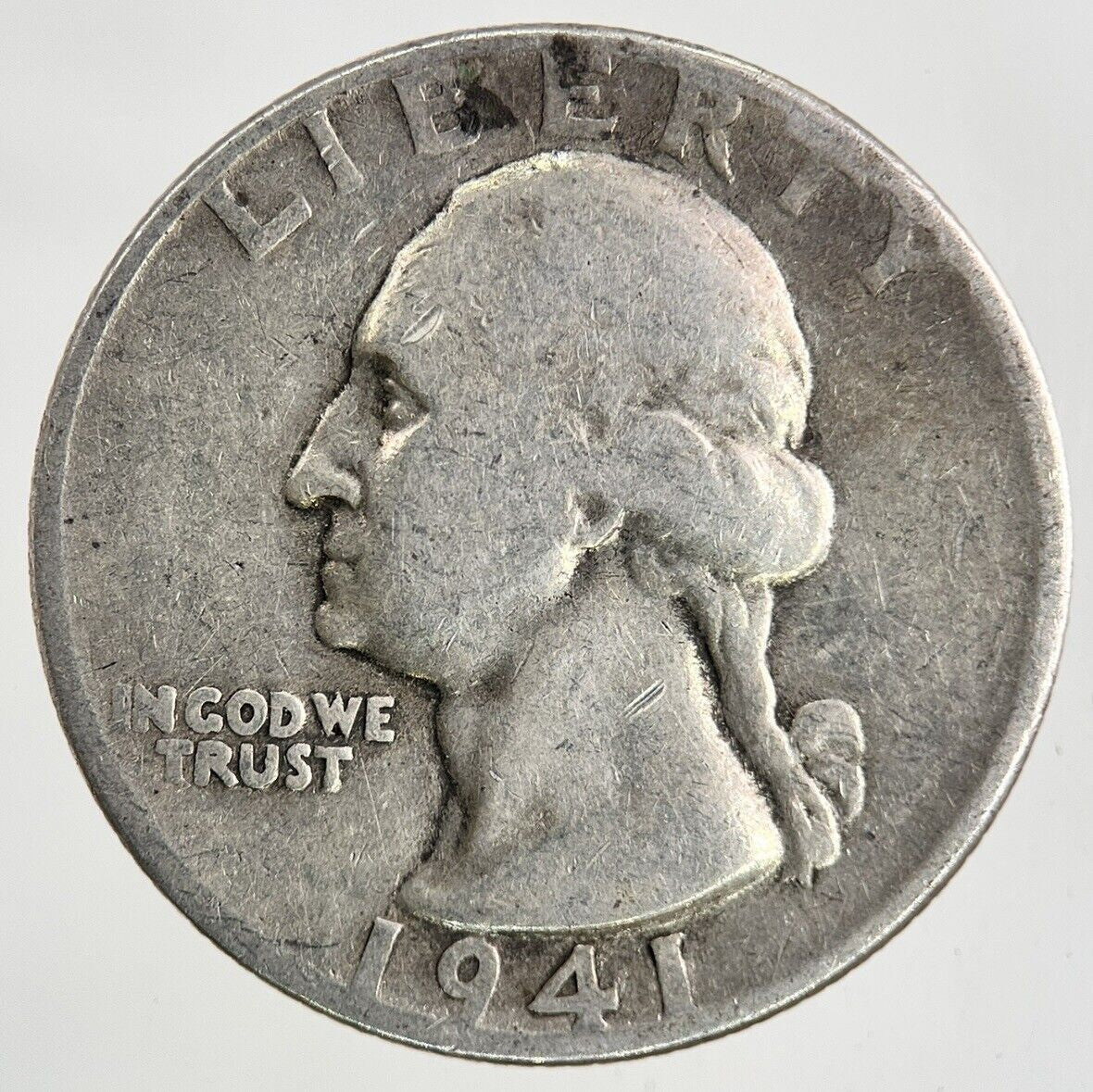 1941 US USA Quarter Dollar Silver Coin | Collectable Grade