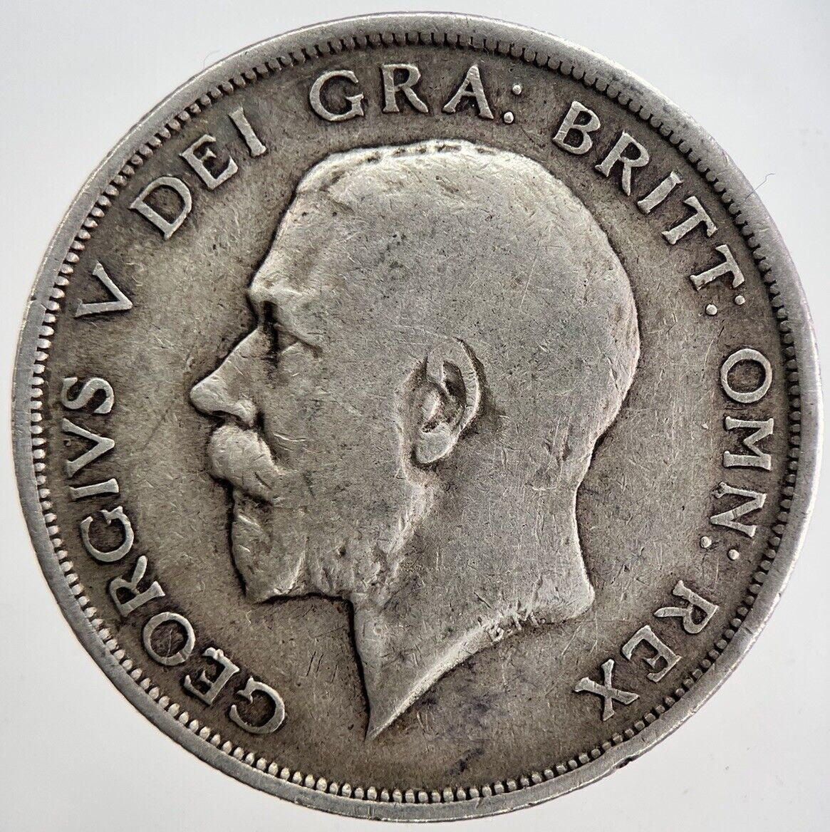 1918 George V Half - Crown Silver Coin | Fine Collectable Grade | a6154