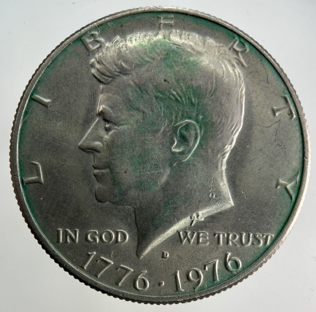 1976 - D US USA Half Dollar Coin | Fine Collectable Grade