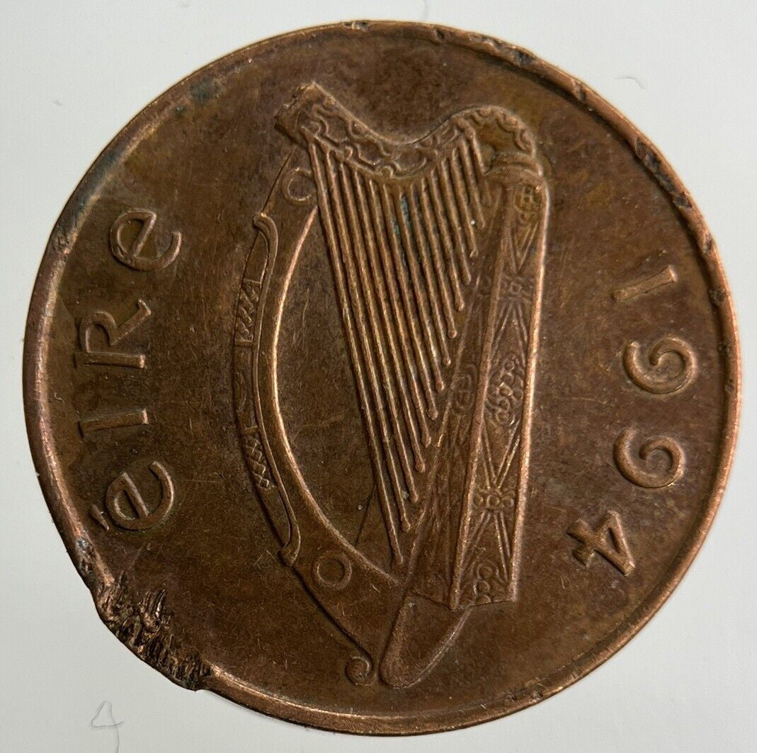 1994 Irish 1p One - Pence Coin | Fine Collectable Grade