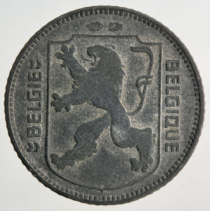 1942 Belgium 1 Franc Coin | Collectable Grade