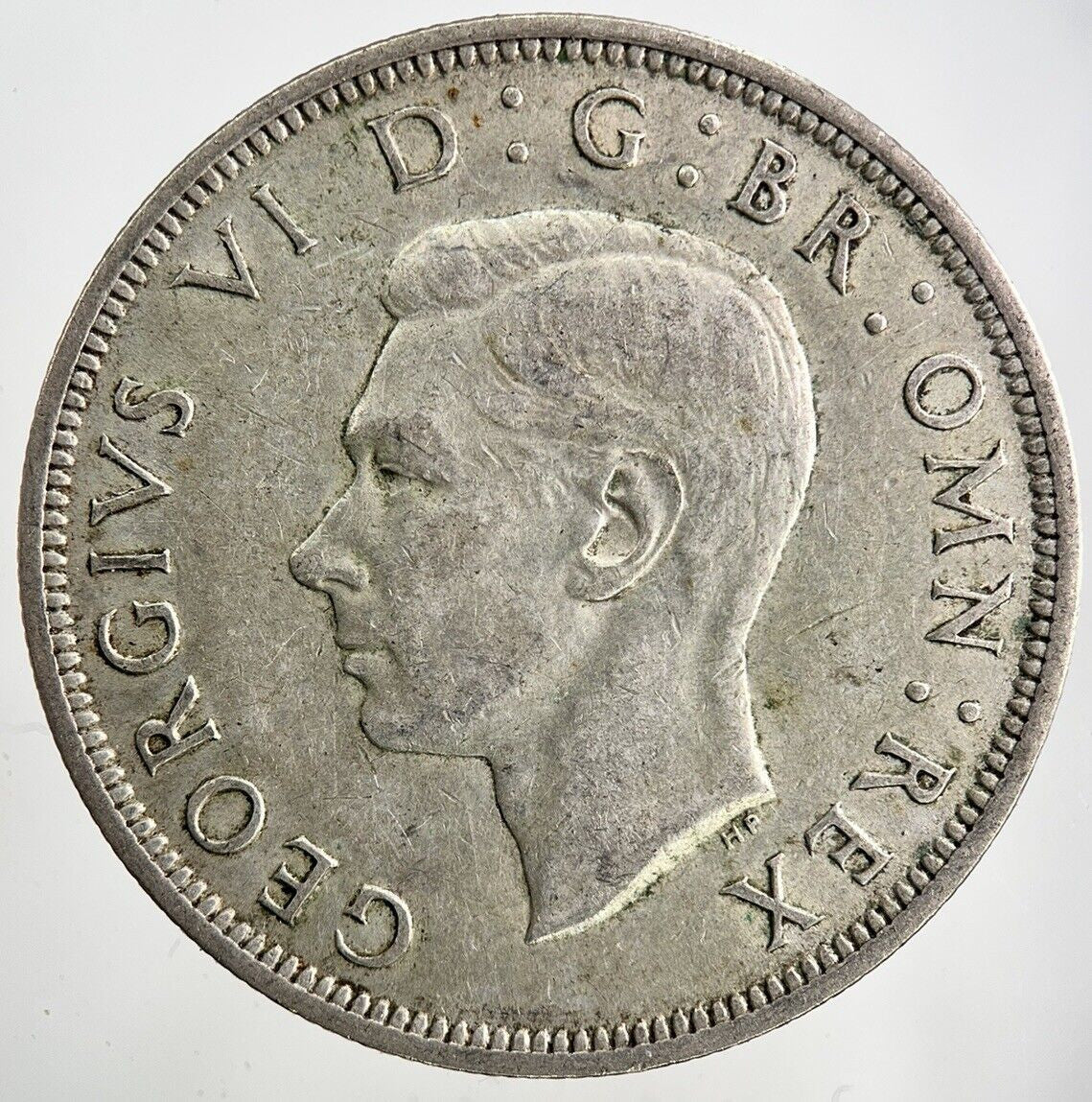 1940 George VI Half - Crown Silver Coin | Fine Collectable Grade