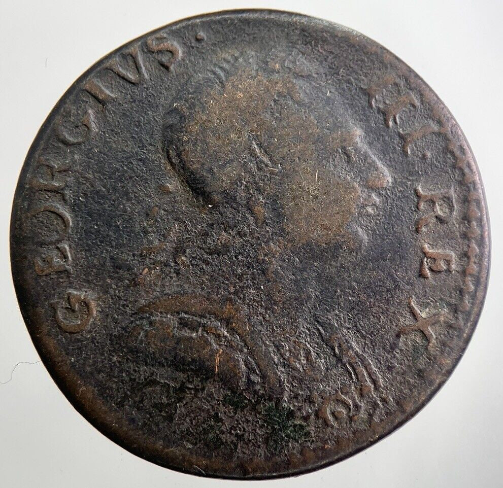 1773 George 3rd III Half - Penny Coin | Fine Collectable Grade | a7995