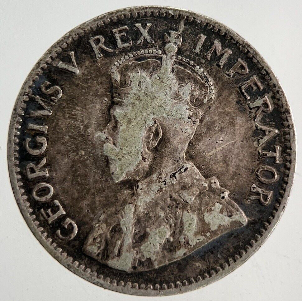 1933 South Africa Threepence Silver Coin | Fine Collectable Grade