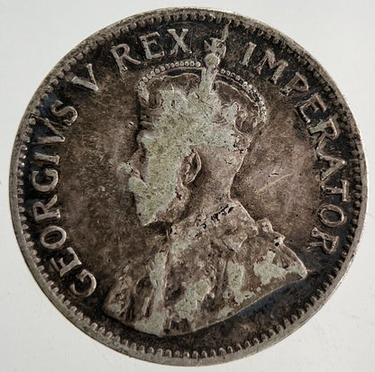 1933 South Africa Threepence Silver Coin | Fine Collectable Grade