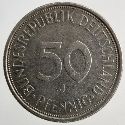 1971 Germany 50 Pfennig Coin | Fine Collectable Grade