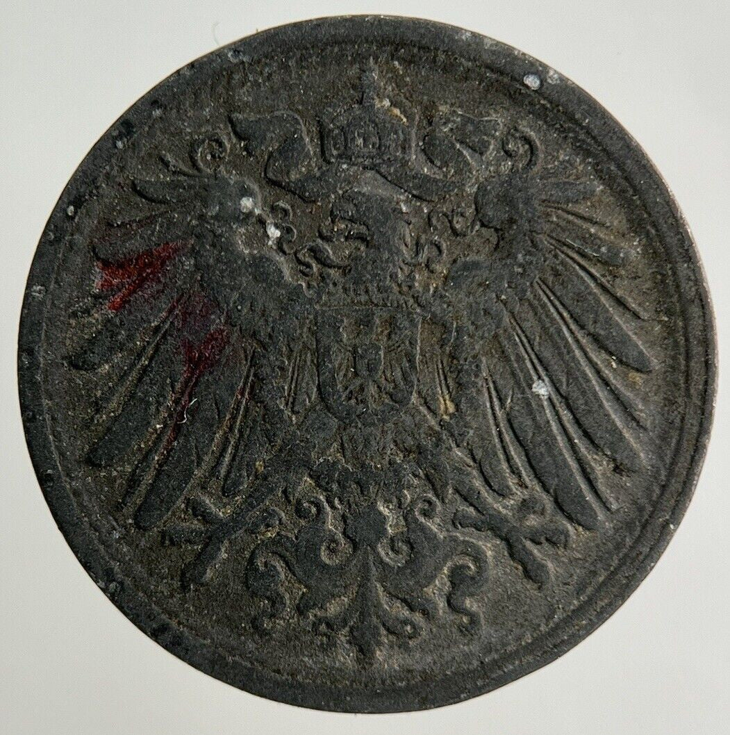 1917 Germany 10 Pfennig Coin | Fine Collectable Grade