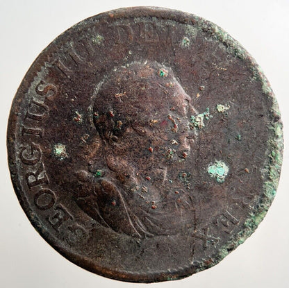 1799 George III 3rd Half - Penny Coin | Collectable Grade | a3837