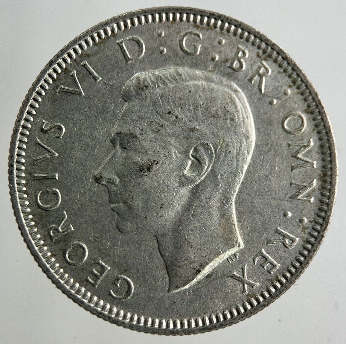 1945 George VI Shilling Silver Coin | Fine Collectable Grade