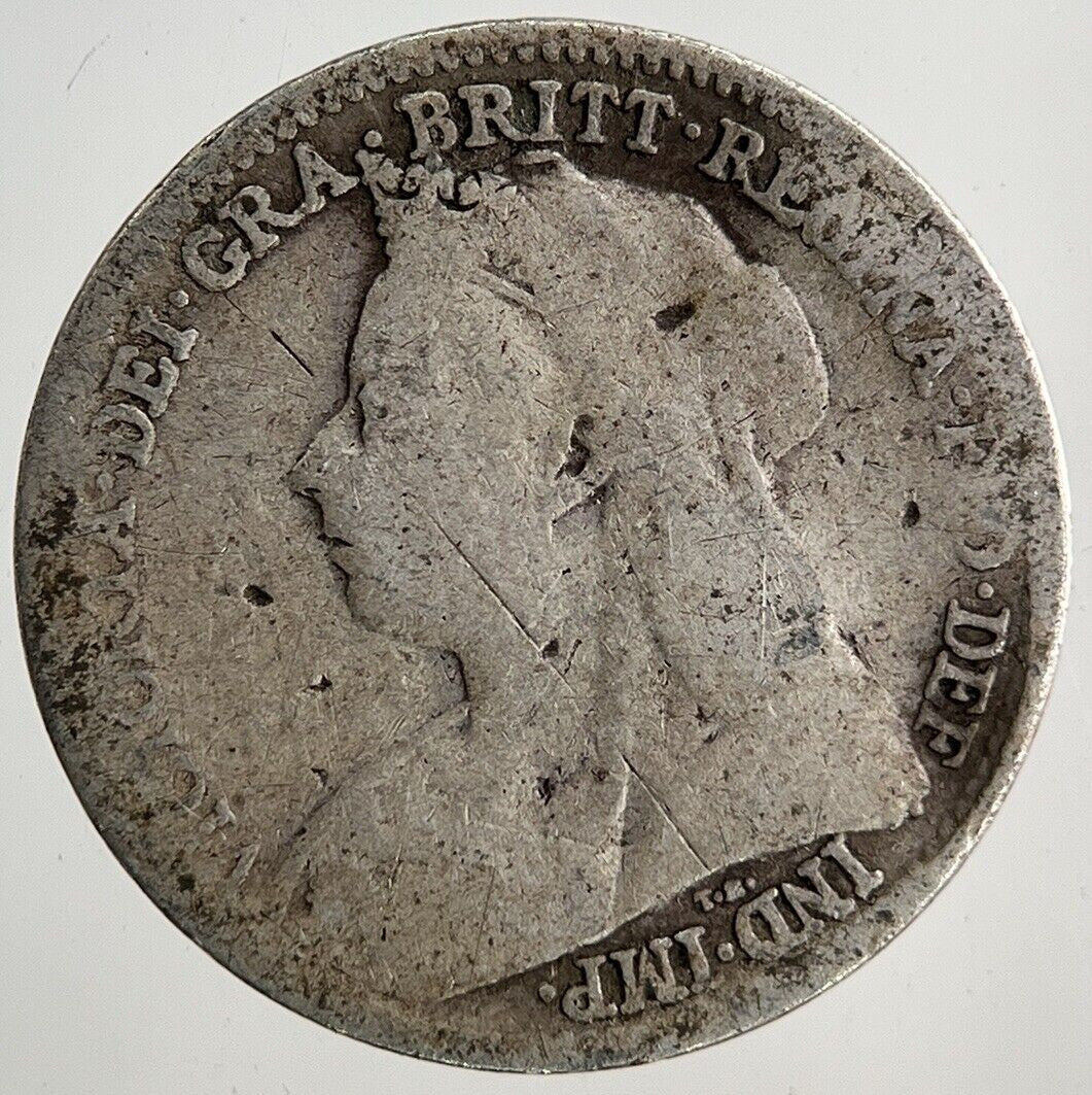 1894 Victoria Threepence Silver Coin | Collectable Grade