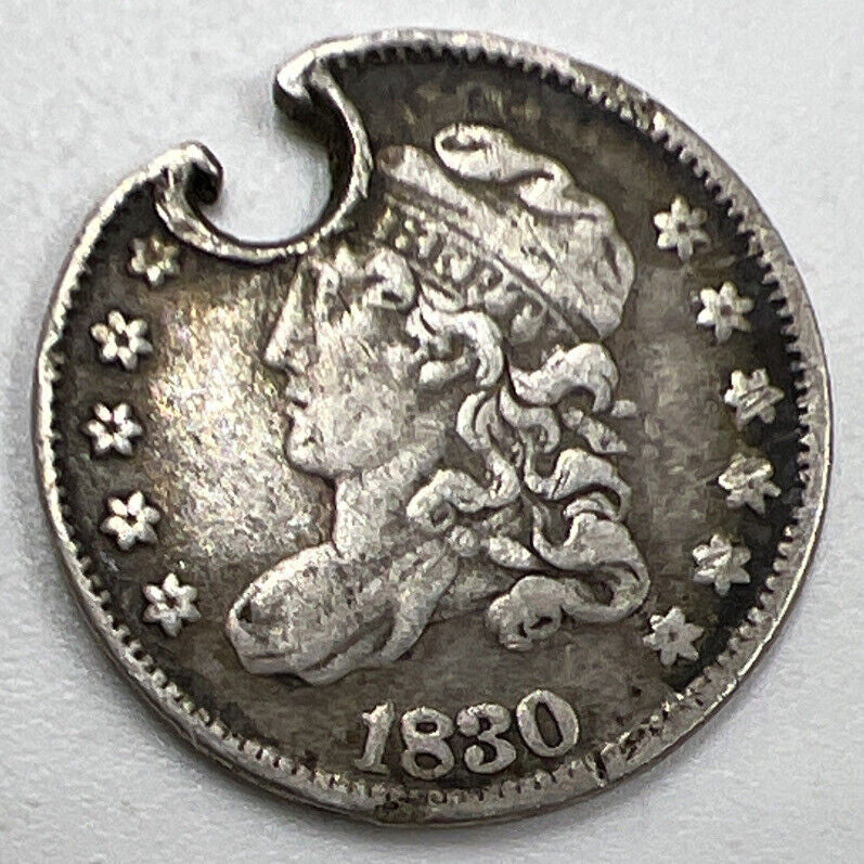 1830 Capped Bust US USA Half Dime | Silver Coin | Collectable Grade | a829