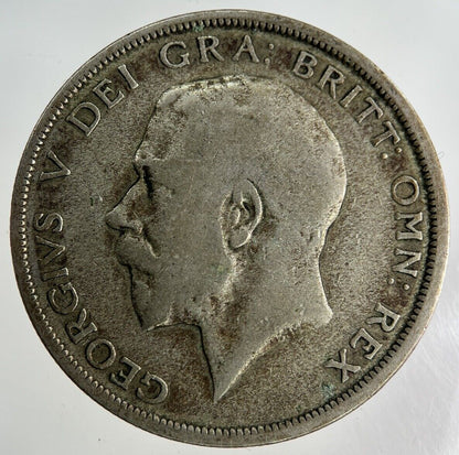 1920 George V Half - Crown Silver Coin | Fine Collectable Grade