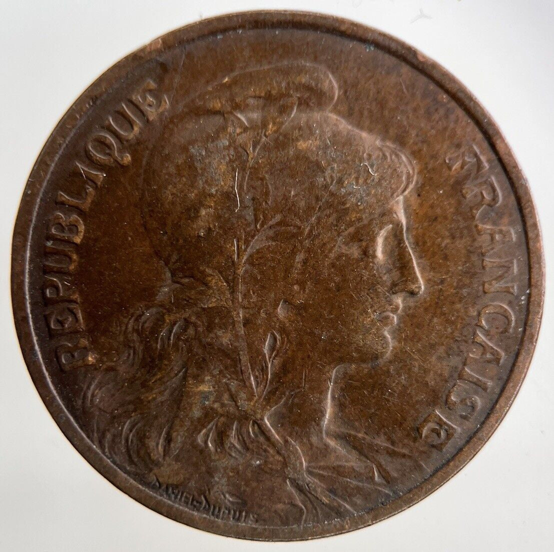 1909 France 5 Centimes Coin | Collectable Grade