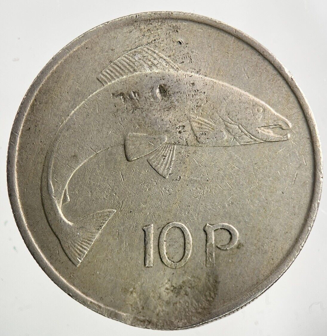 1969 Bent Irish 10p Ten - Pence Coin | Collectable Grade