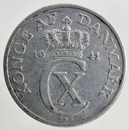 1941 Denmark 5 Ore Coin | Fine Collectable Grade