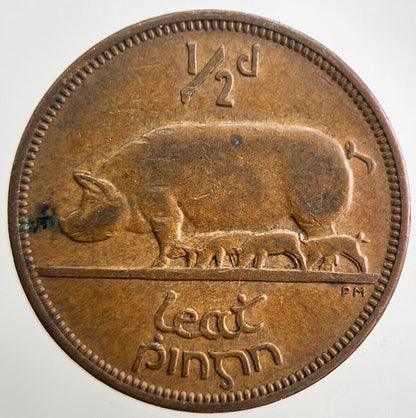 1964 Irish Half - Penny Coin | Very High Grade | a4883