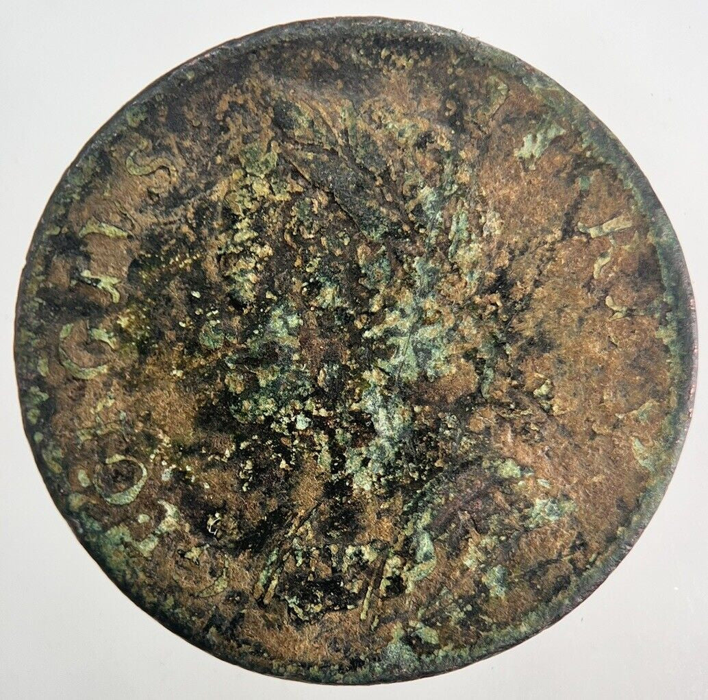 1763 George 2nd II Half - Penny Coin | Fine Collectable Grade | a9984