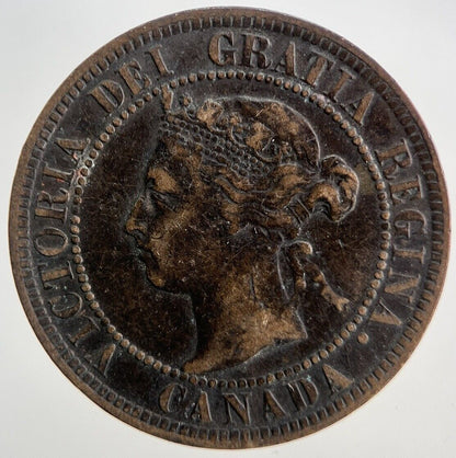 1897 Canada One 1 Cent Coin | Fine Collectable Grade