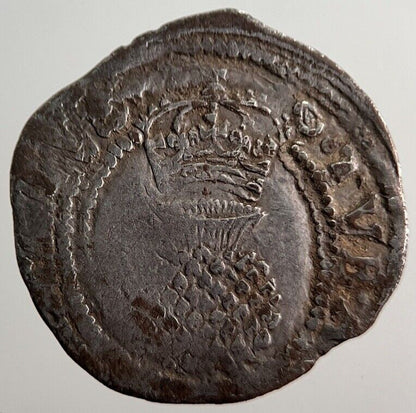 1604-19 James I 1st Silver Half-Groat Hammered Coin | Collectable Grade | a2876