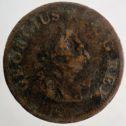 1805 Irish George III Hibernia Half - Penny Coin | Collectable Grade