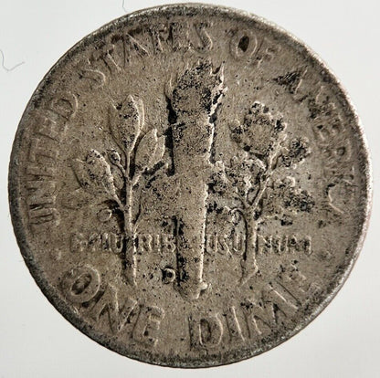 1956 US USA Roosevelt One Dime Silver Coin | Collectable Grade