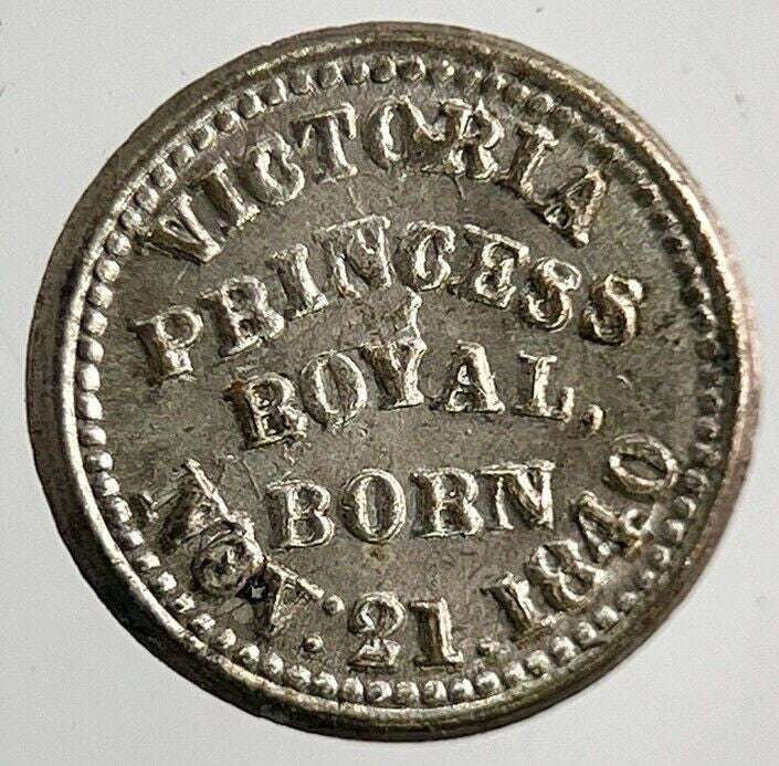 British Very Small Princess Royal Token Coin | Fine Collectable Grade