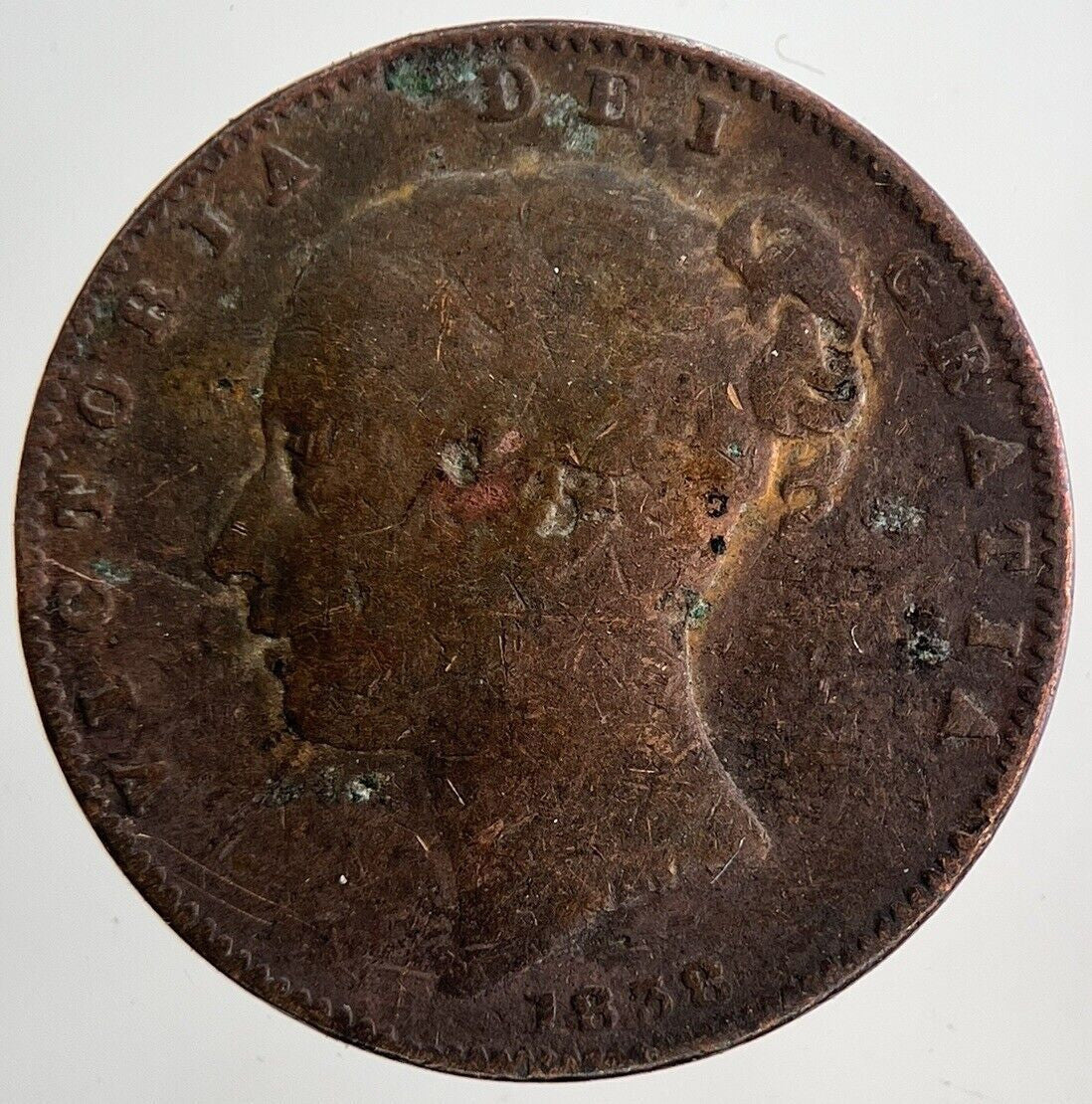 1838 Victoria Farthing Coin | Collectable Grade | a5103