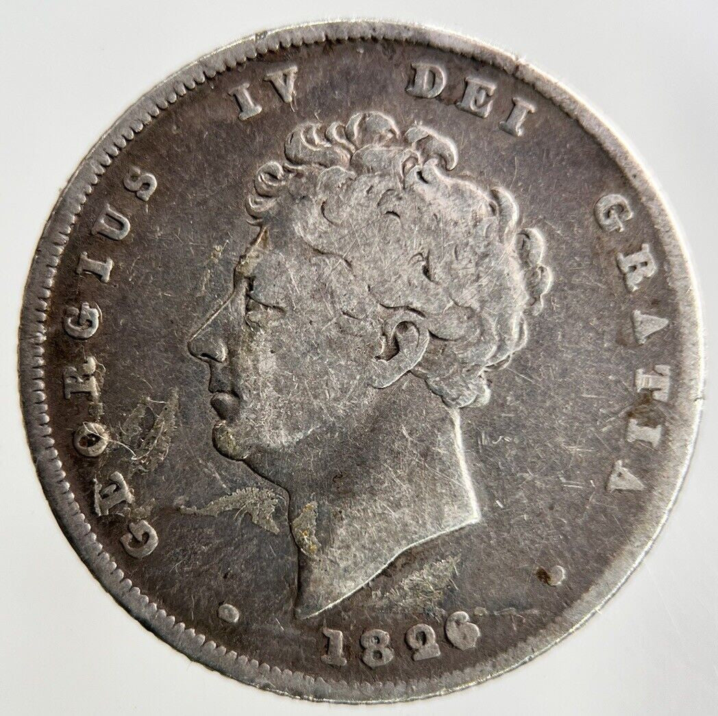 1826 George IV Shilling Silver Coin | Collectable Grade