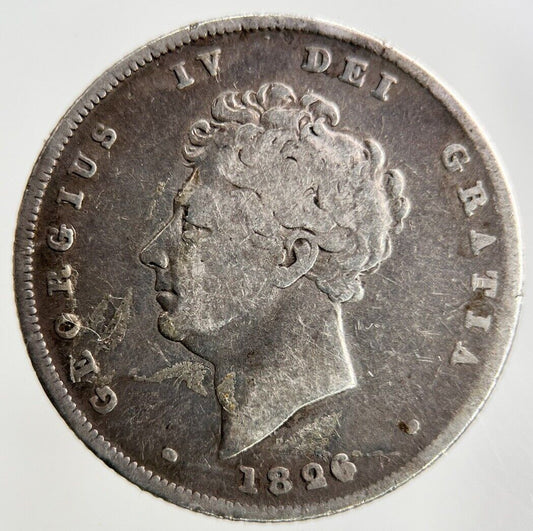 1826 George IV Shilling Silver Coin | Collectable Grade