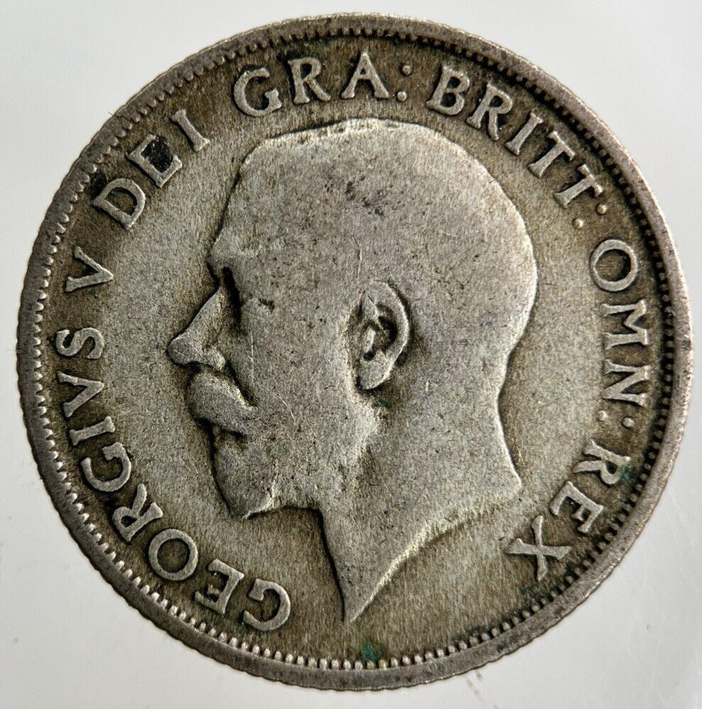 1920 George V Shilling Silver Coin | Fair Grade