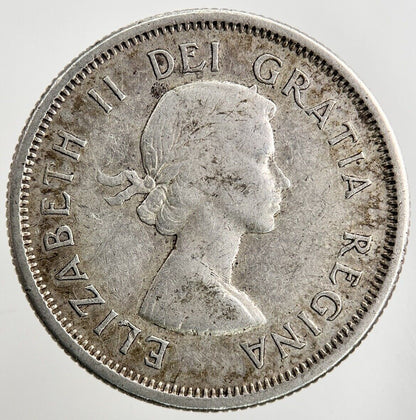 1961 Canada 25 Cents Silver Coin | Fine Collectable Grade