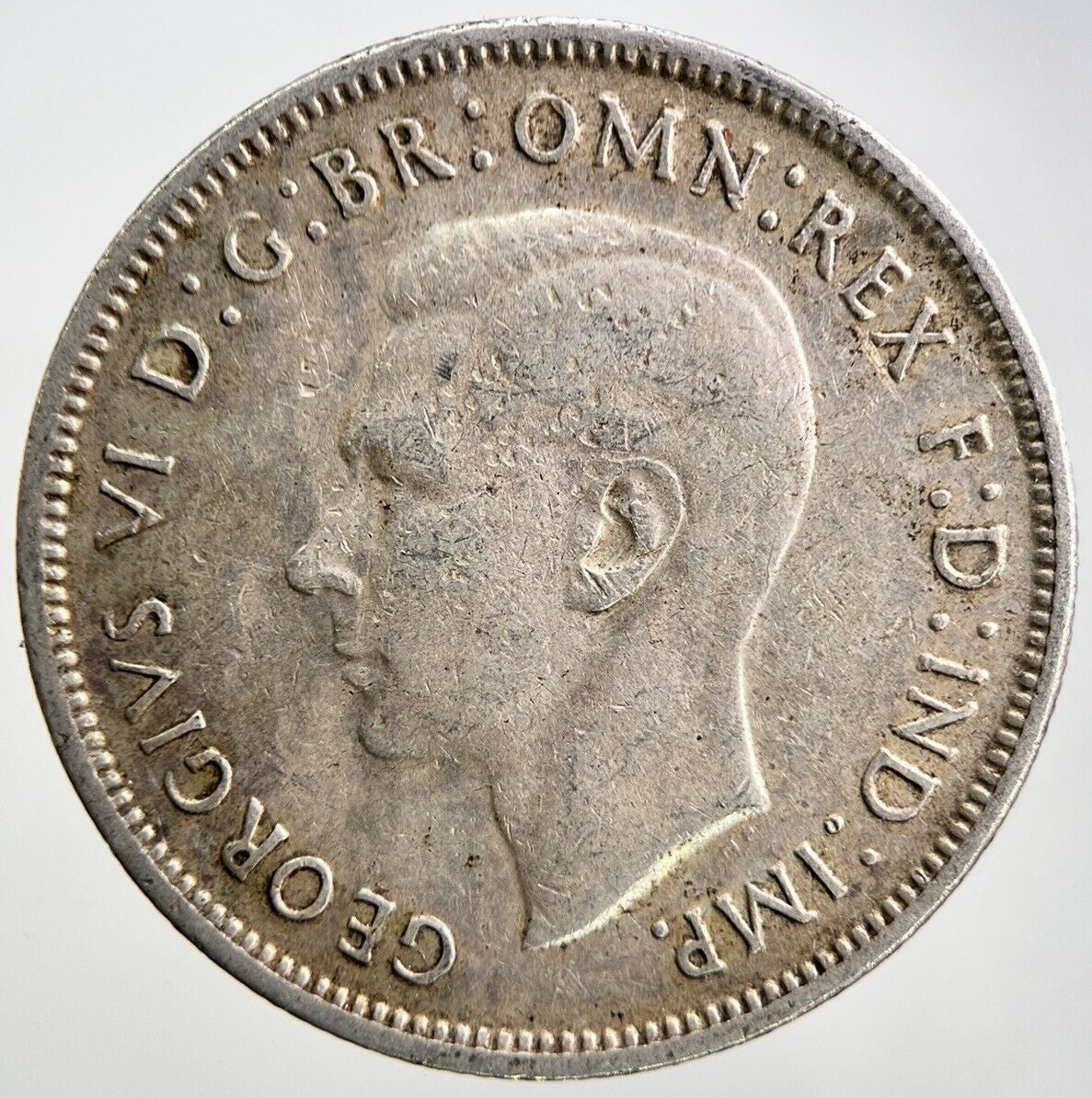 1942 - S Australia Florin Silver Coin | Fine Collectable Grade | a3450