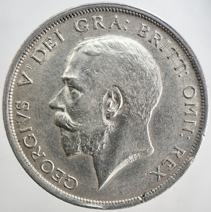1919 George V Half - Crown Silver Coin | Very High Grade | a6159
