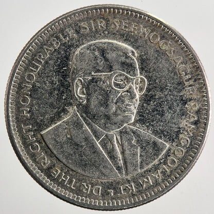 2004 Mauritius Half Rupee Coin | Very High Grade | a6722