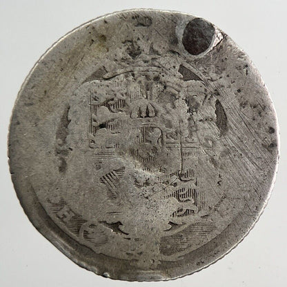 1819 George III Sixpence Silver Coin | Fair Grade