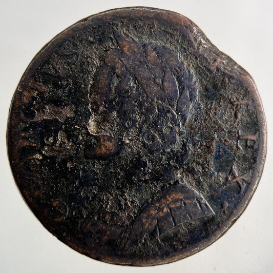 1748 George II 2nd Half-Penny Coin | Collectable Grade