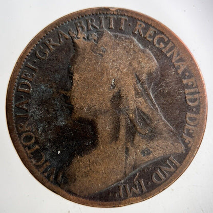 1899 Victoria One Penny Coin | Collectable Grade